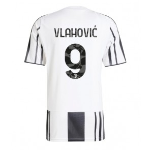 Juventus Dusan Vlahovic #9 Hjemmebanetrøje 2025-26 Kortærmet